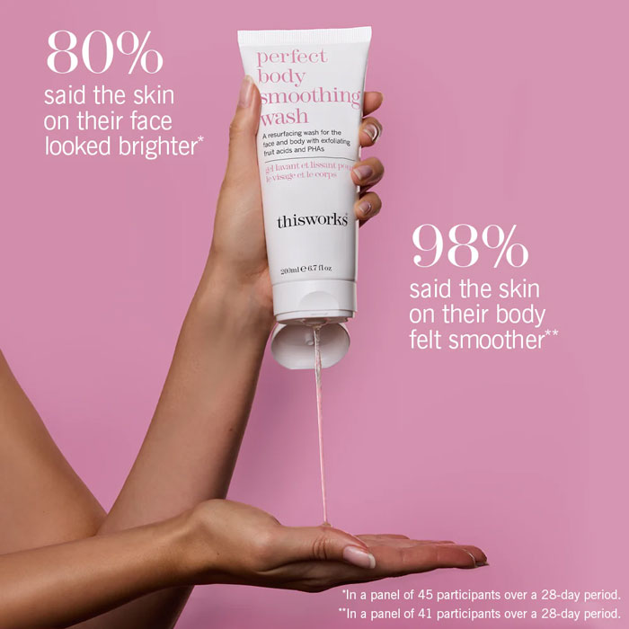 ผลิตภัณฑ์ทำความสะอาดผิวหน้าและผิวกาย This Works Perfect Body Smoothing Wash