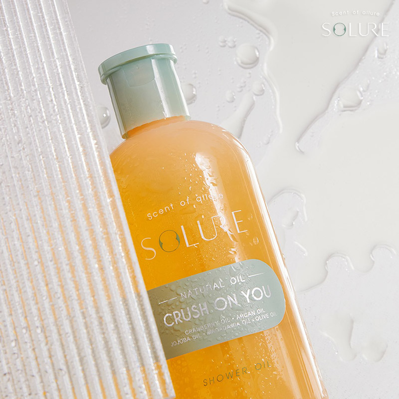 ออยล์อาบน้ำ Solure Crush On You Shower Oil