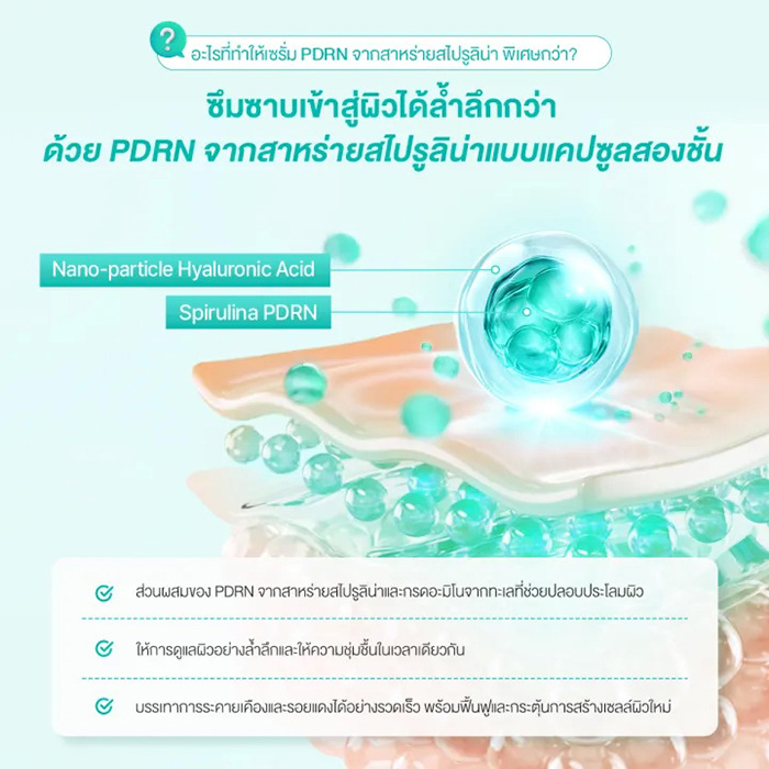 เซรั่ม SOME BY MI PDRN Spirulina Soothing Repair Serum