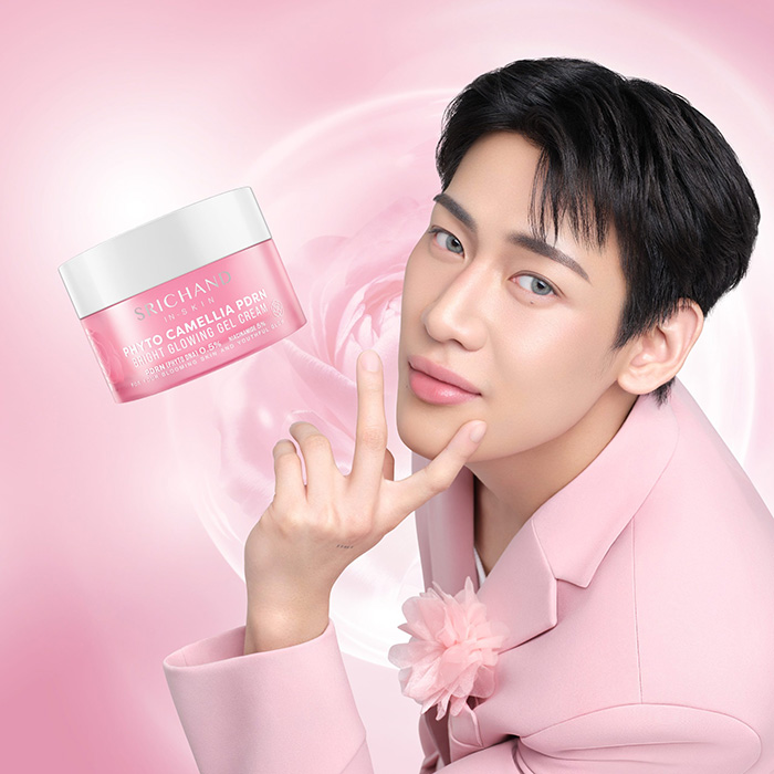 เจลครีมบำรุงผิวหน้า SRICHAND Phyto Camellia PDRN Bright Glowing Gel Cream