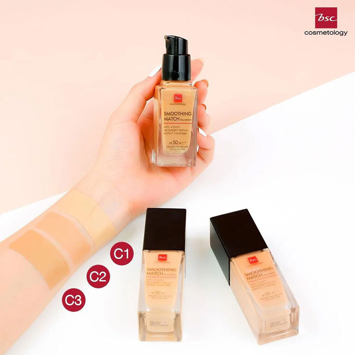 รองพื้น BSC Smoothing Match Foundation SPF50 PA++++