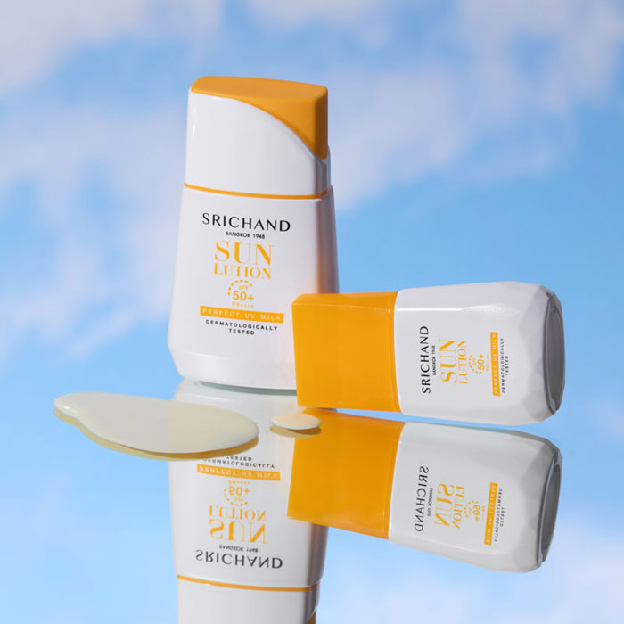 ครีมกันแดด Srichand Sunlution Perfect UV Milk SPF50+ PA+++