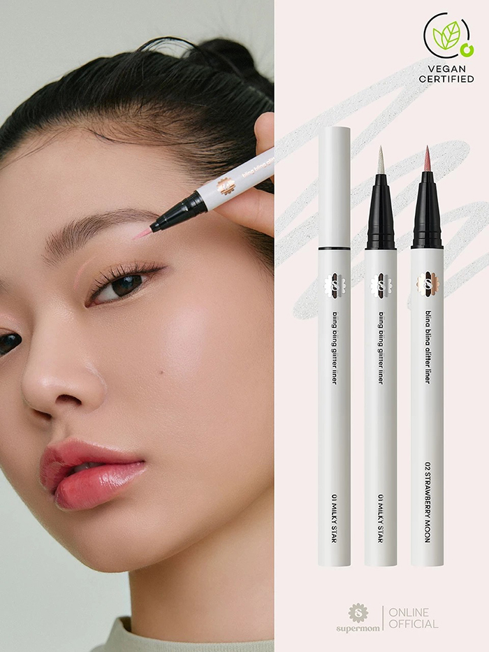 กลิตเตอร์ ไลน์เนอร์ SUPERMOM Bling Bling Glitter Liner