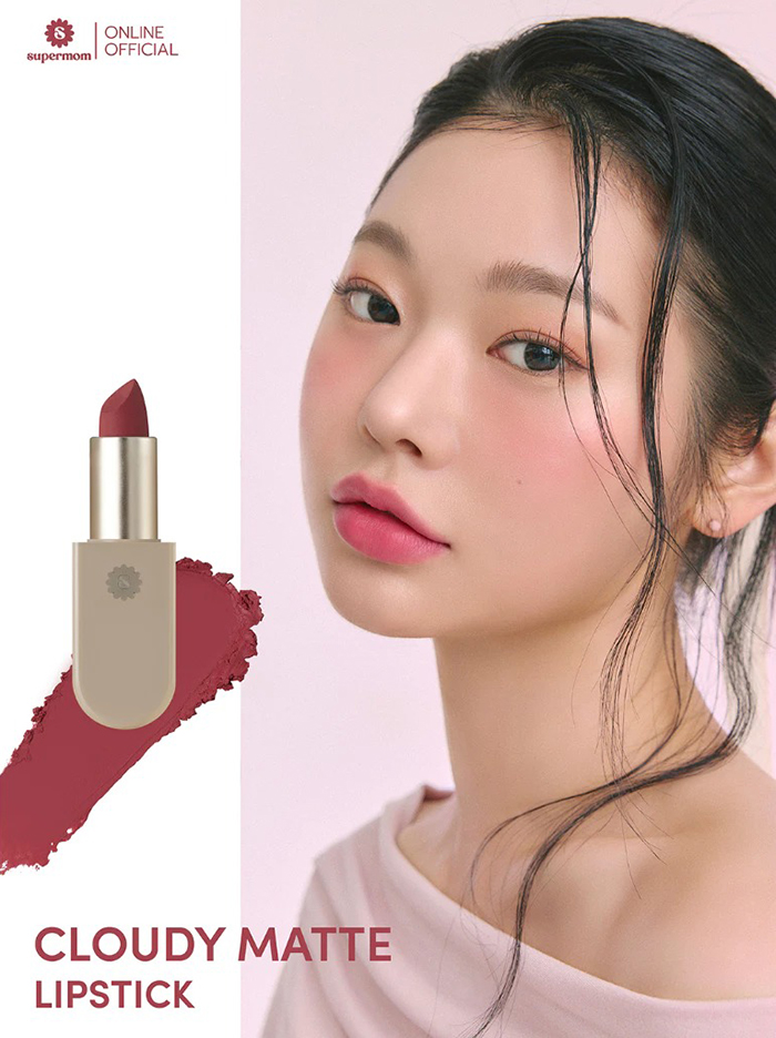 SUPERMOM Cloudy matte lipstick