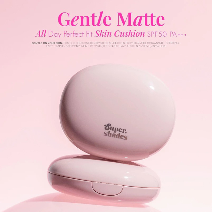 คุชชั่น SuperShades Gentle Matte All Day Perfect Fit Skin Cushion SPF50 PA+++