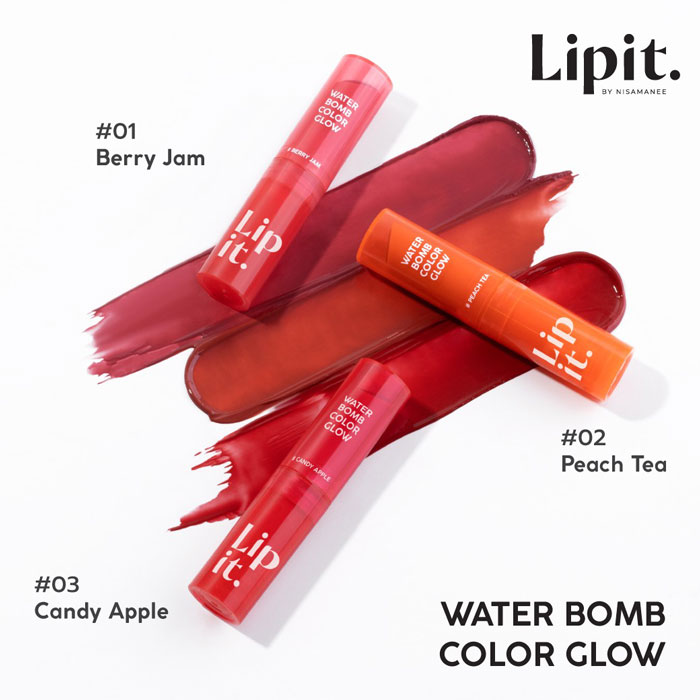 ลิปแคร์ Lip It Water Bomb Color Glow