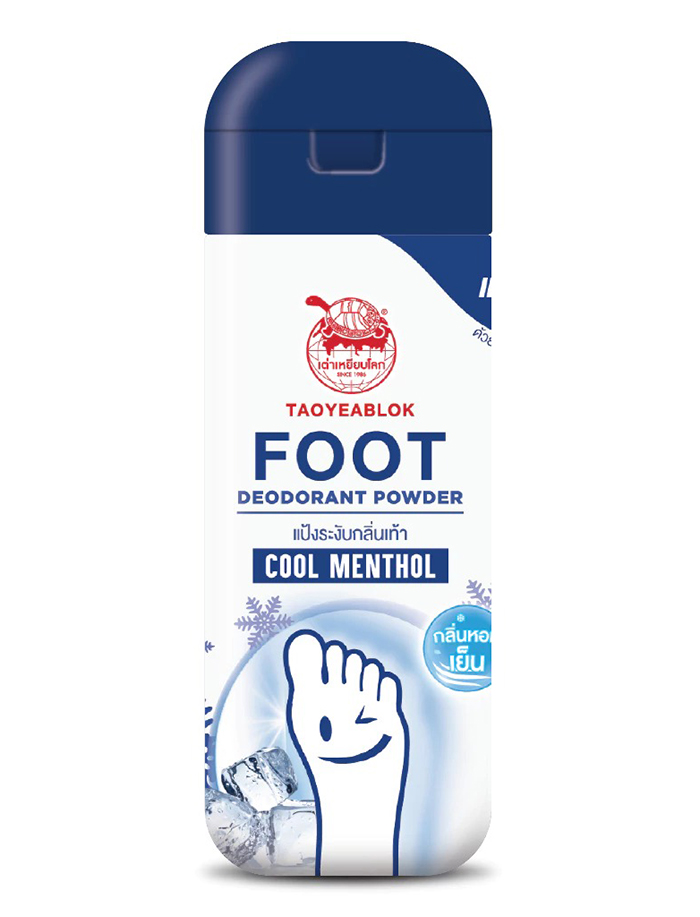 แป้งระงับกลิ่นเท้า TAOYEABLOK Foot Deodorant Powder 