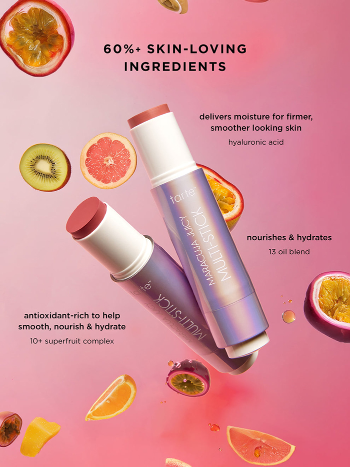 ครีมบลัชและลิปสติก Tarte Maracuja Juicy Multi-Stick