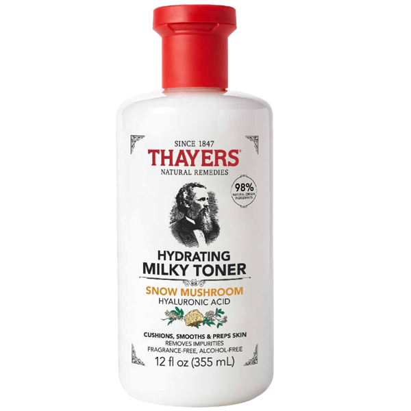 โทนเนอร์ Thayers Hydrating Milky Toner Snow Mushroom Hyaluronic Acid