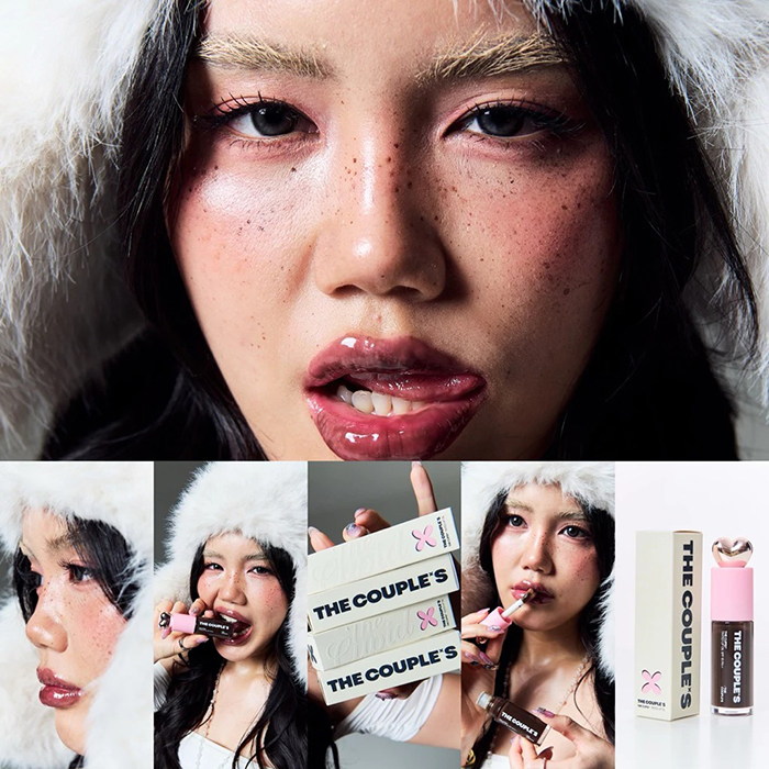 ลิปออยล์ The Couple's Cupid Tinted Lip Oil SPF 15 PA++