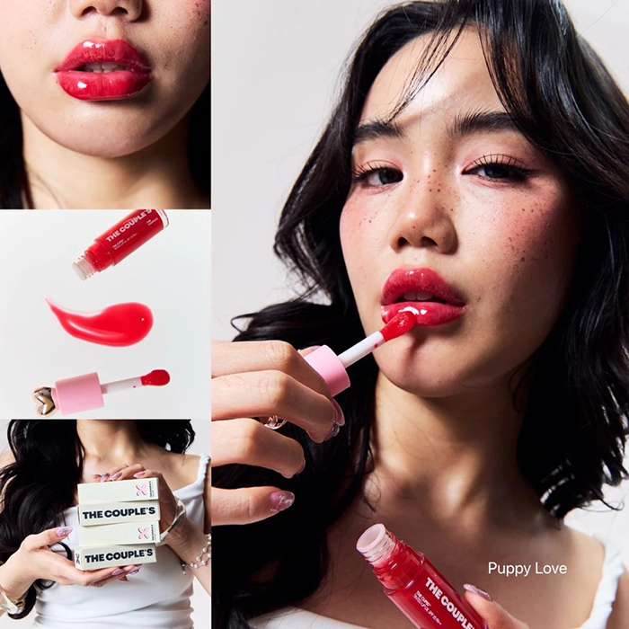 ลิปออยล์ The Couple's Cupid Tinted Lip Oil SPF 15 PA++