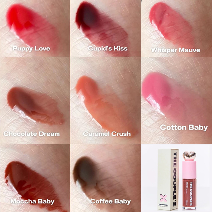 ลิปออยล์ The Couple's Cupid Tinted Lip Oil SPF 15 PA++