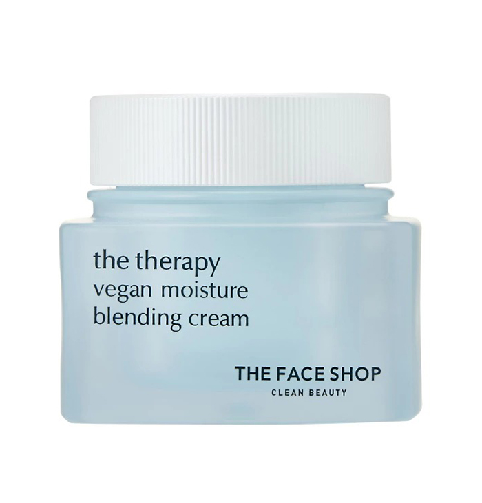 ครีมบำรุงผิวหน้า THE FACE SHOP The Therapy Vegan Moisture Blending Cream