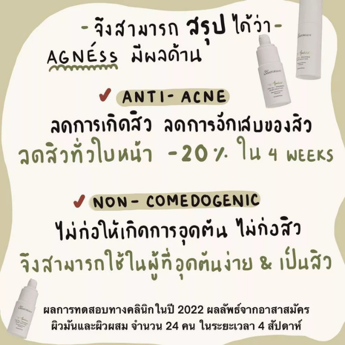 เซรั่มลดสิว The Labatorian Agnéss The All-Rounded Solution เซรั่มลดสิว The Labatorian Agnéss The All-Rounded Solution