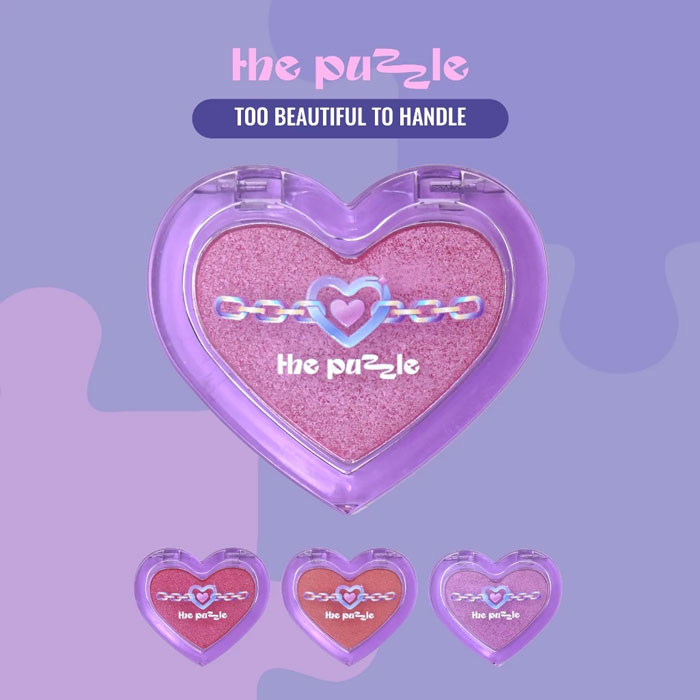 บลัชออน The Puzzle Beauty Too Beautiful to Handle