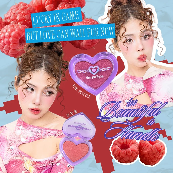 บลัชออน The Puzzle Beauty Too Beautiful to Handle