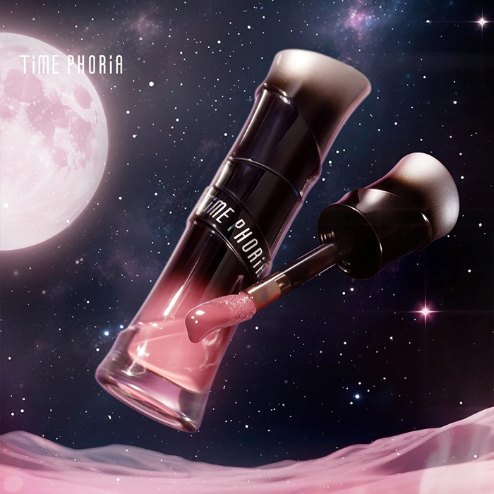 ลิปกลอส Time Phoria Lunara Frost 3D Lip Gloss