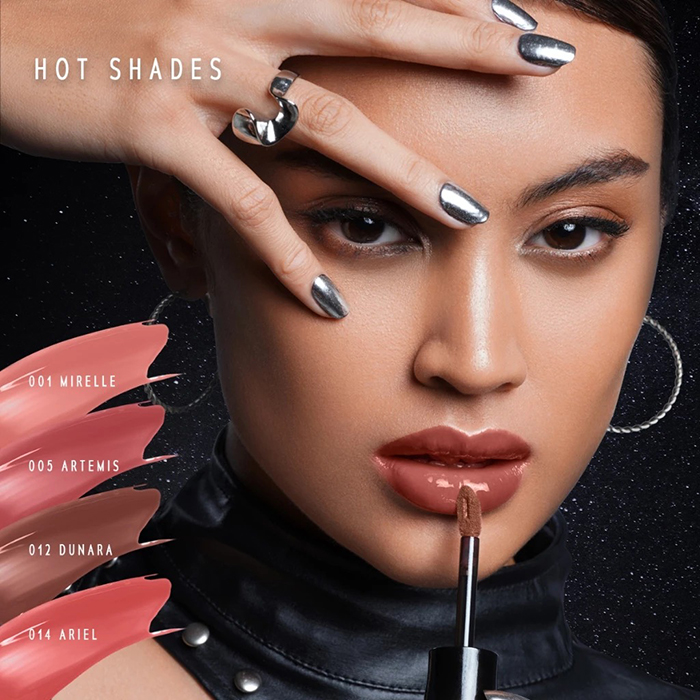 ลิปกลอส Time Phoria Lunara Frost 3D Lip Gloss