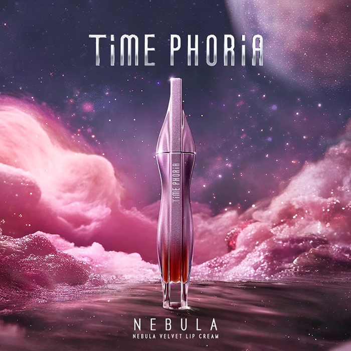 ลิปสติก Time Phoria Nebula Velvet Lip Cream 