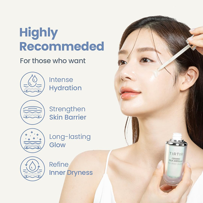 แอมพูล TIRTIR Ceramic Milk Ampoule