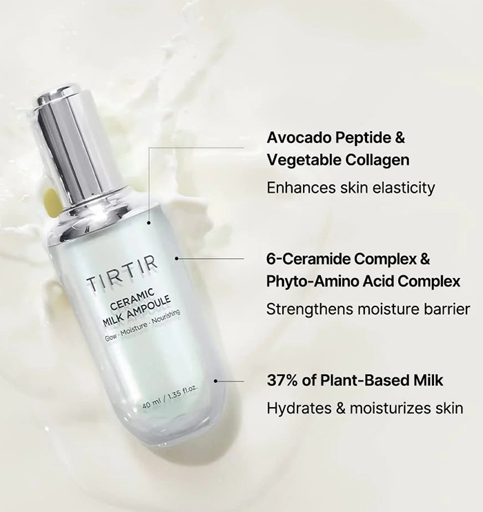 แอมพูล TIRTIR Ceramic Milk Ampoule