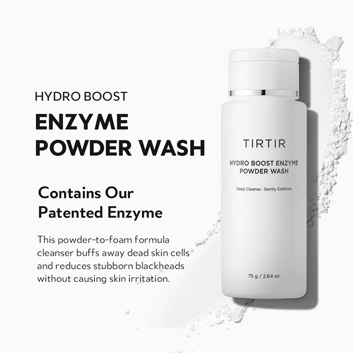 ผงล้างหน้าเอนไซม์ TIRTIR Hydro Boost Enzyme Powder Wash