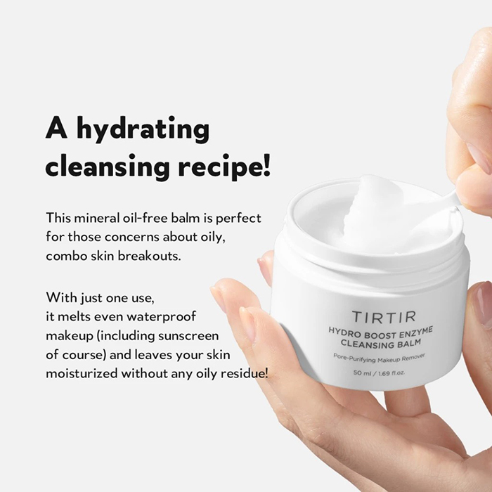 บาล์มทำความสะอาด TIRTIR Hydro Enzyme Cleansing Balm