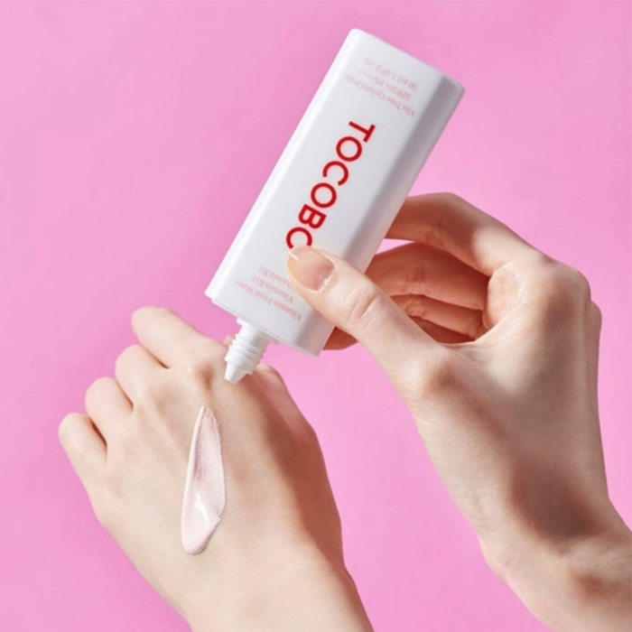 ครีมกันแดดโทนอัพ TOCOBO Vita Tone Up Sun Cream SPF50+ PA++++ ครีมกันแดดโทนอัพ TOCOBO Vita Tone Up Sun Cream SPF50+ PA++++