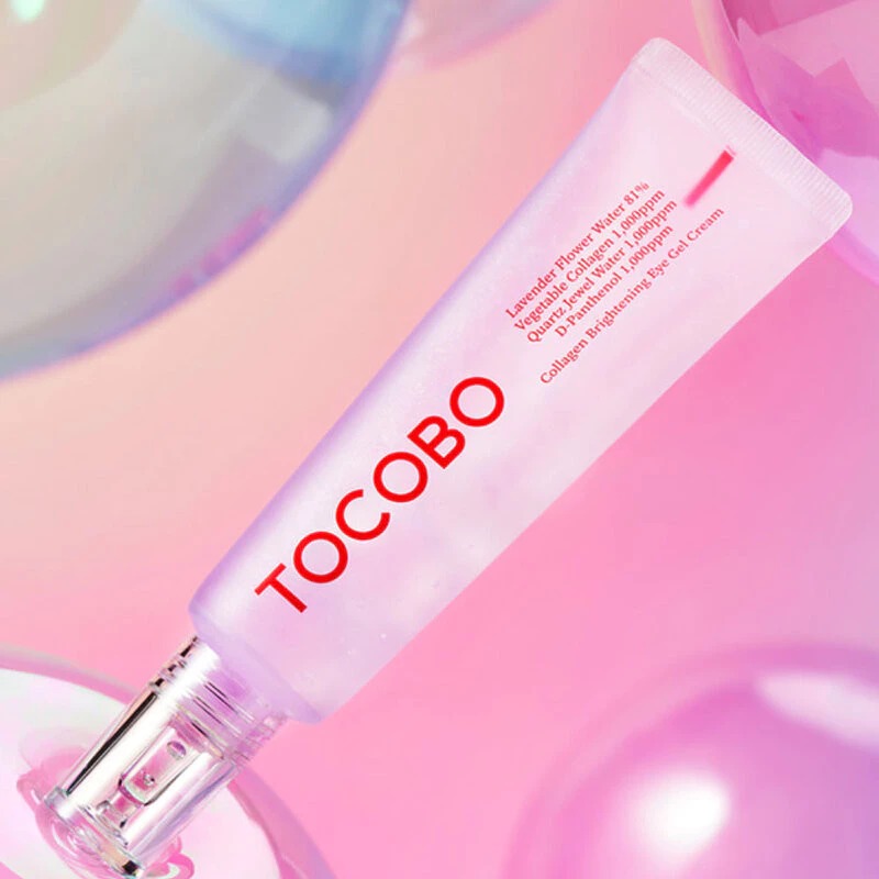 เจลครีมดูแลผิวรอบดวงตา TOCOBO Collagen Brightening Eye Gel Cream