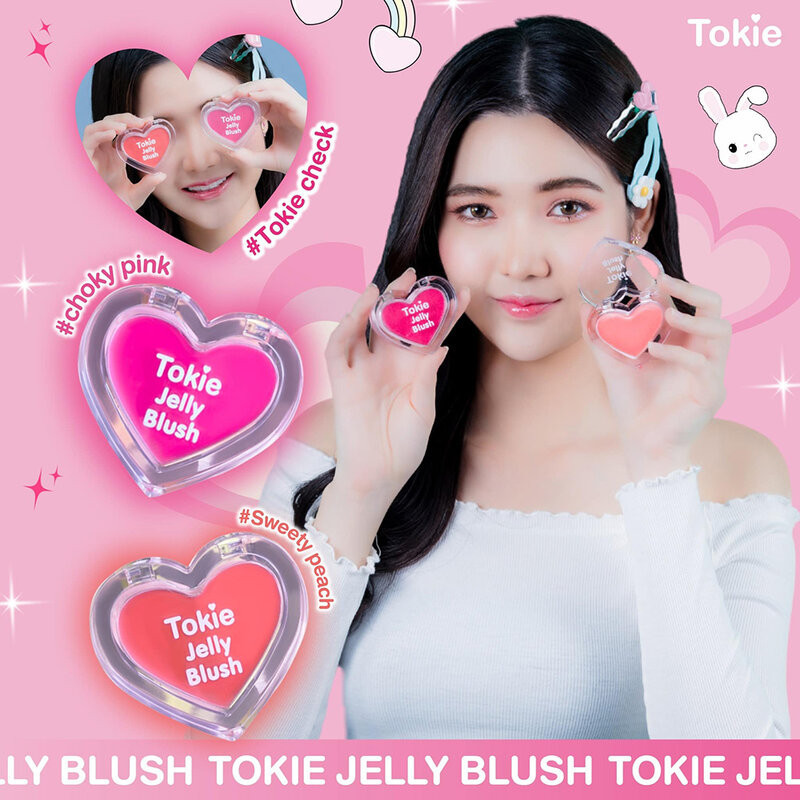 บลัชออนเนื้อเจล Tokie Jelly Blush