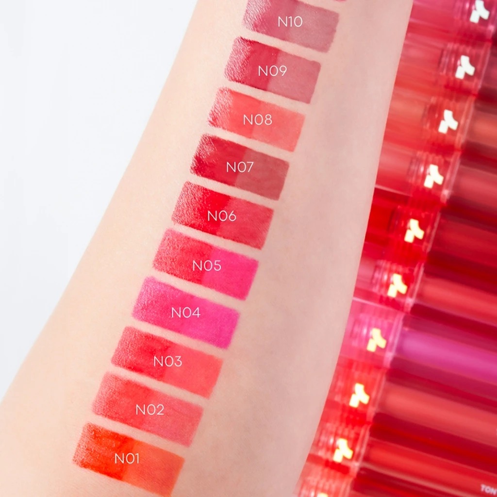 ลิปทินท์ Tony Moly Perfect Lips Shocking Lip