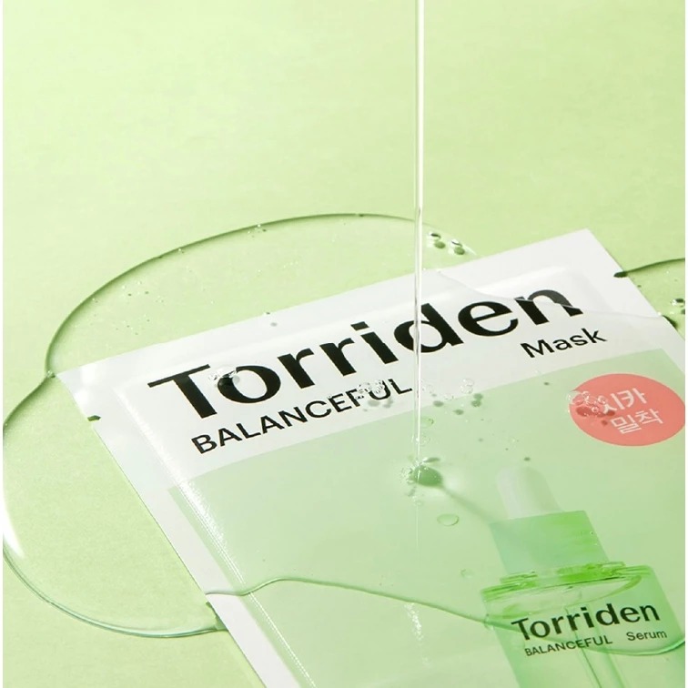 แผ่นมาส์กหน้า Torriden Balanceful Cica Mask Sheet