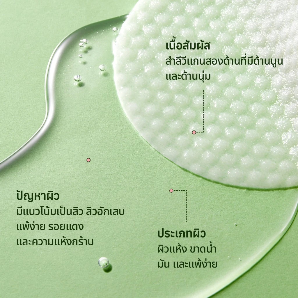 โทนเนอร์แบบแผ่น Torriden Balanceful Cica Toner Pad