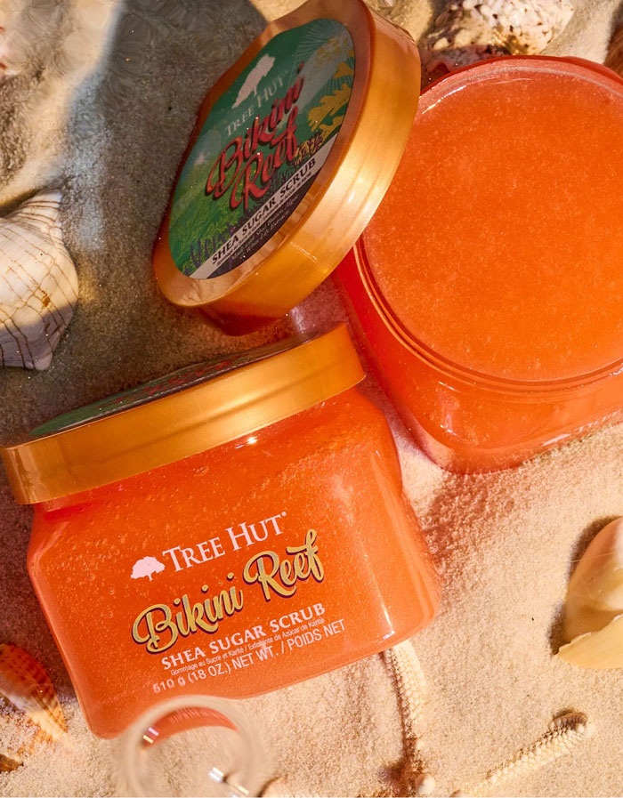 สครับ Tree Hut Bikini Reef Shea Sugar Scrub