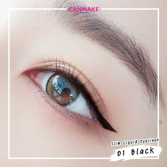 อายไลเนอร์ Canmake Slim Liquid Eyeliner