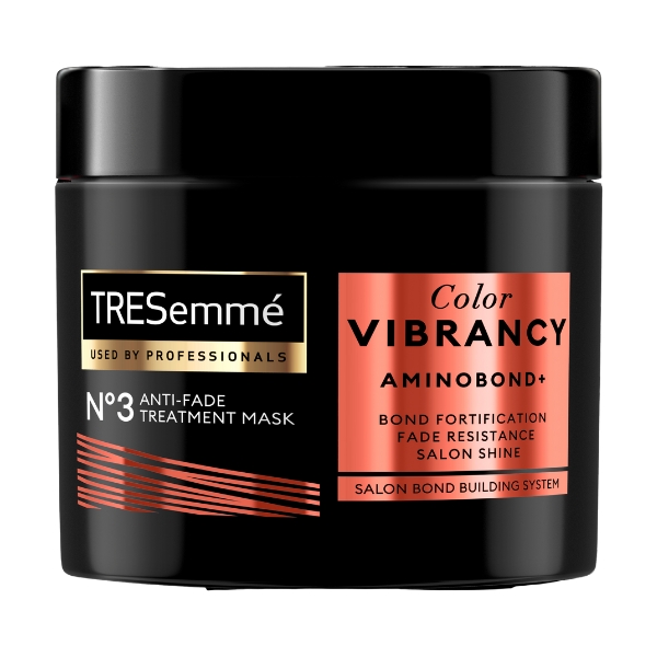 ทรีทเม้นท์ มาส์ก TRESemmé Color Vibrancy Aminobond+No3 Ani-Fade Treatment Mask