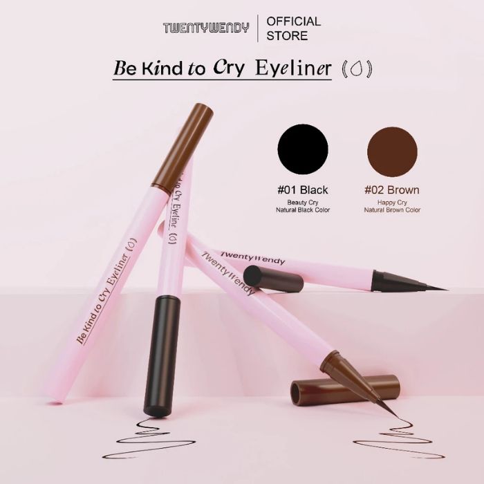 อายไลเนอร์ TWENTYWENDY Be Kind to Cry Eyeliner อายไลเนอร์ TWENTYWENDY Be Kind to Cry Eyeliner