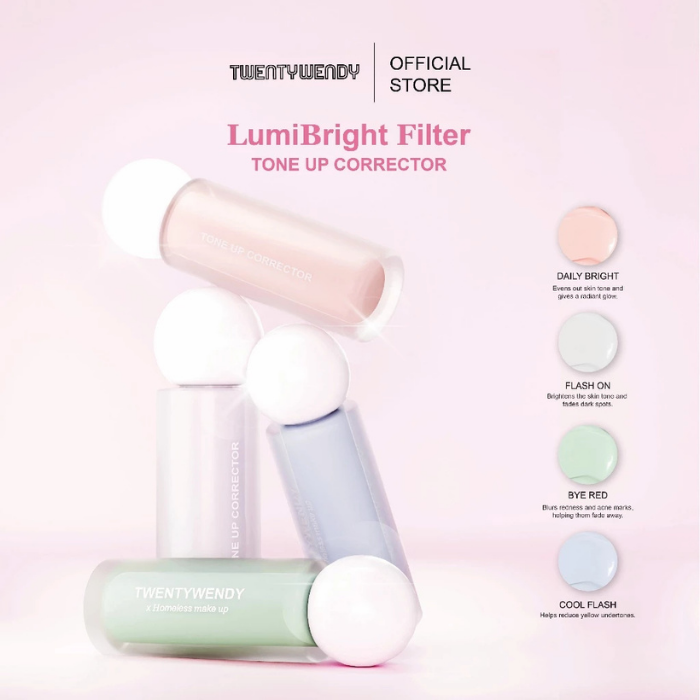 เบสปรับสีผิว TWENTYWENDY Lumibright Filter Tone Up Corrector