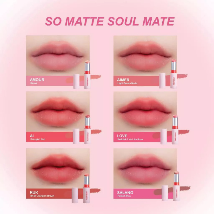 ลิปแมตต์ TWENTYWENDY So Matte Soul Mate