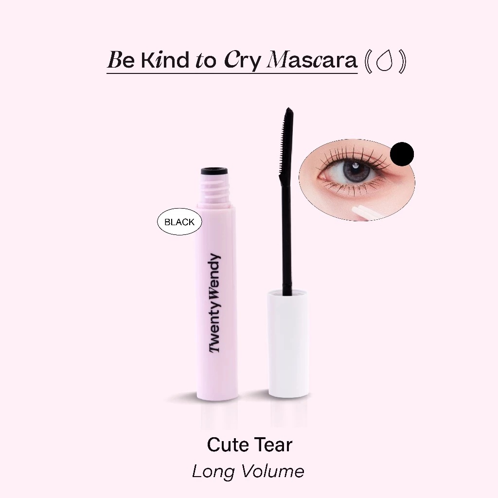 มาสคาร่าปัดขนตา TWENTY WENDY Be Kind to Cry Cute Tear