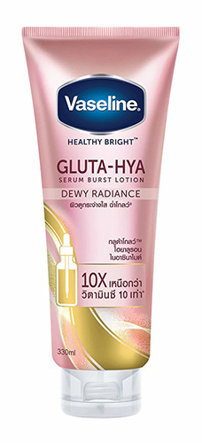 Vaseline Healthy Bright Gluta-Hya Serum Burst Lotion Dewy Radiance
