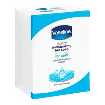 สบู่ก้อน Vaseline Healthy Moisturizing Bar Soap