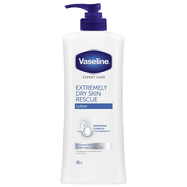 บอดี้โลชั่น Vaseline Expert Care Extremely Dry Skin Rescue Lotion