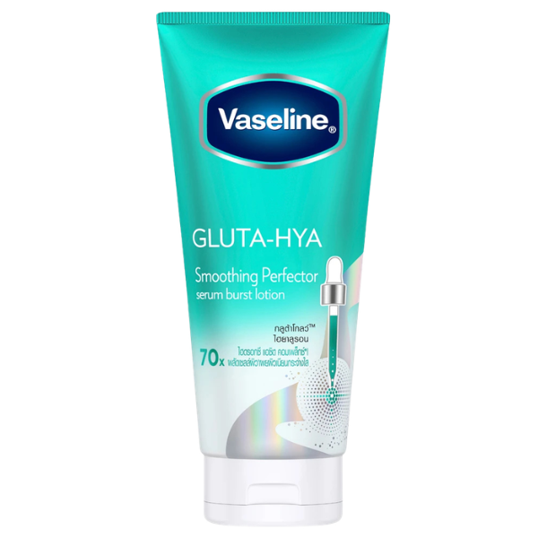 เซรั่มบำรุงผิว Vaseline Healthy Bright Gluta-Hya Serum Burst Lotion Smoothing Perfector