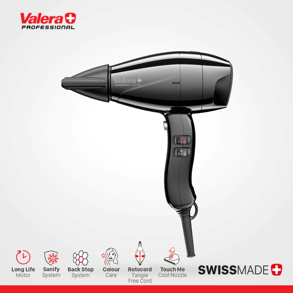 เครื่องเป่าผม Valera Swiss Nano 6300 Light Professional Hairdryer