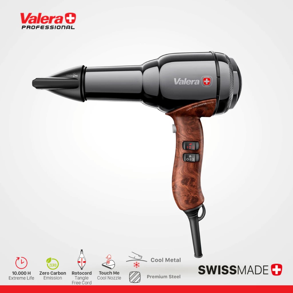 เครื่องเป่าผม Valera Swiss Steel Master Digital Professional Steel Hairdryer