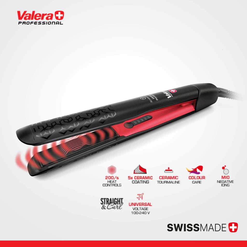 เครื่องหนีบผม Valera Swiss'X Pulsecare Professional Hair Straightener