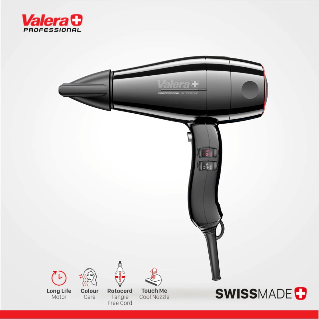 เครื่องเป่าผม Valera Swiss Silent Jet 7500 Light Professional Hairdryer