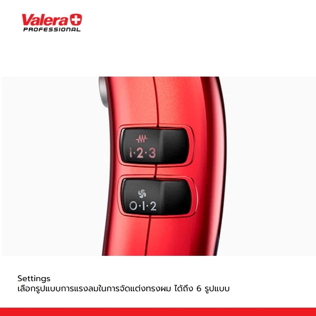 เครื่องเป่าผม Valera Swiss Silent Jet 7500 Light Professional Hairdryer
