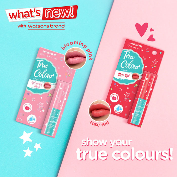 ลิปบาล์มมีสี Watsons True Colour Lip Balm